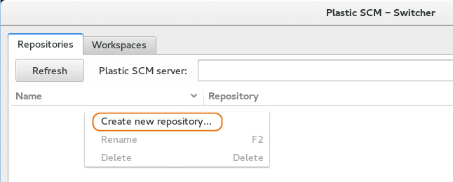 Linux - Create new repository