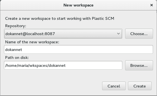 Linux - Create new workspace