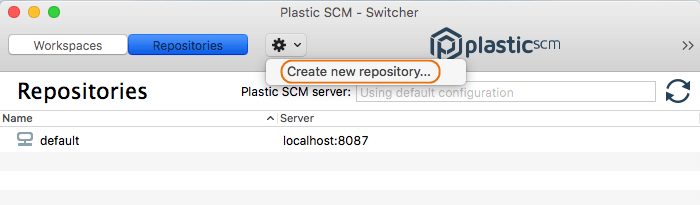 Mac OS - Create new repository